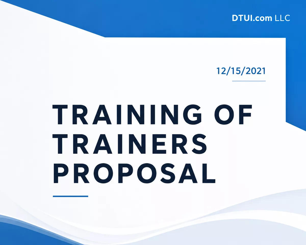 American Insurance — Training of Trainers