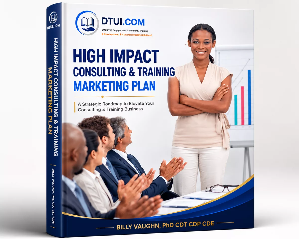 High-Impact Consulting & Training Marketing Plan book cover
